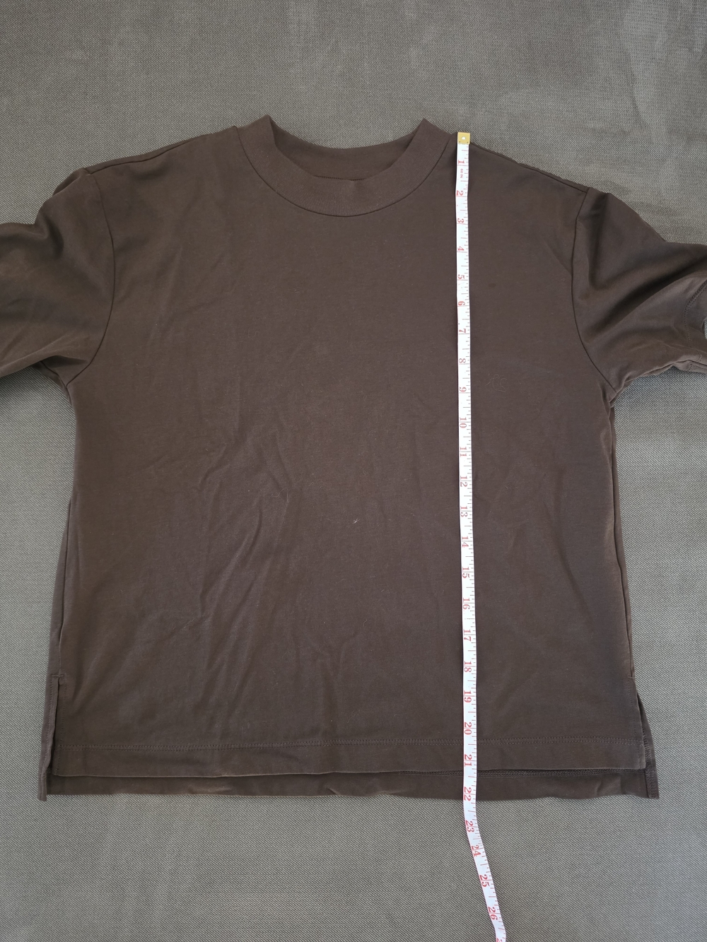 Brown Women's Crew Neck T-Shirt